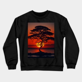 Golden Hour Serenity Crewneck Sweatshirt